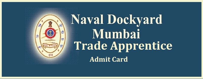 naval dockyard mumbai admit Card