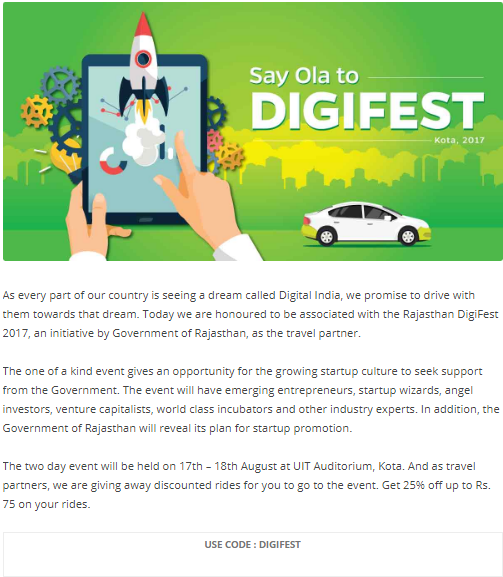 Oda Partner Rajasthan with Digifest