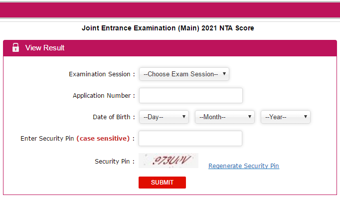 Jee Main Result 21 July Session Today Date Time Jeemain Nta Nic In Name Wise
