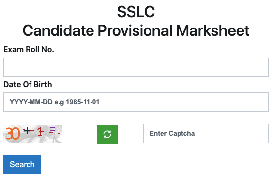TN SSLC Provisional Marksheet download 2021