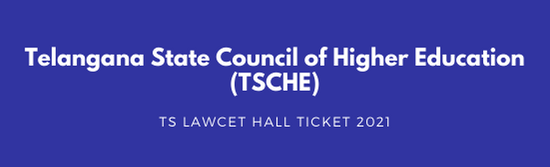 TS LAWCET 2021 Hall Ticket Download Link