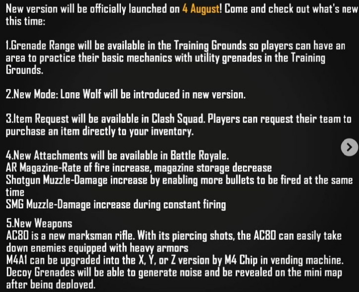 garena free fire ob29 update patch notes