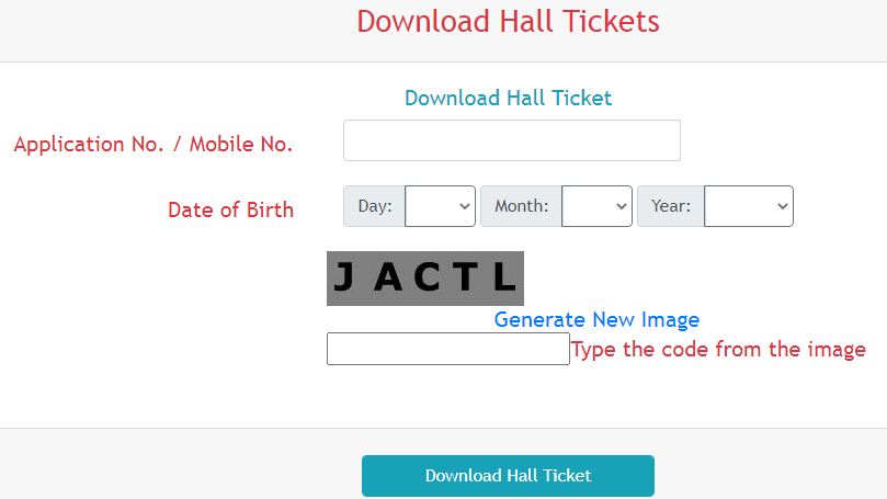 APEPDCL JLM 2021 Hall Ticket