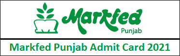 Markfed Punjab Admit Card 2021