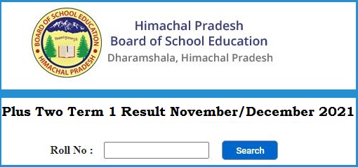 HPBOSE 12th Term 1 Exam Result 2022