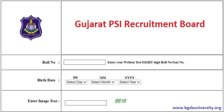 OJAS Gujarat PSI Result 2022