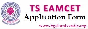 TS EAMCET 2022 Application Form