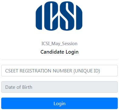 ICSI CSEET 2022 Admit Card