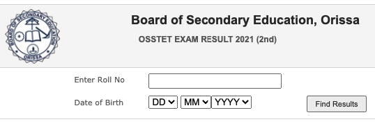 OSSTET Exam Result 2021-2022