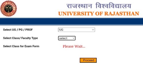 rajasthan university admit card 2022