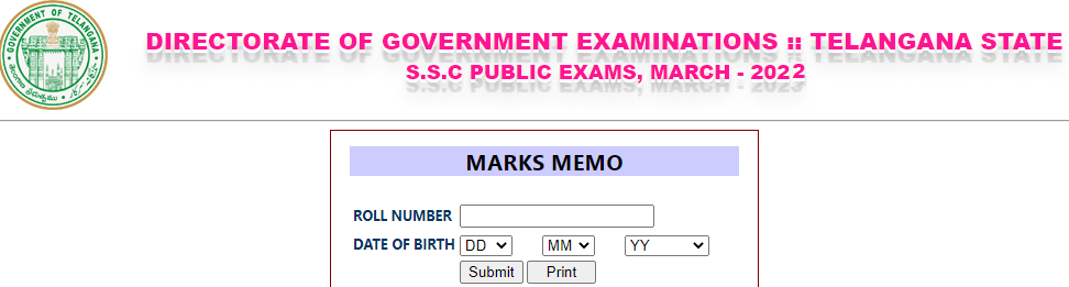 bseresults.telangana.gov.in 2022 SSC Results