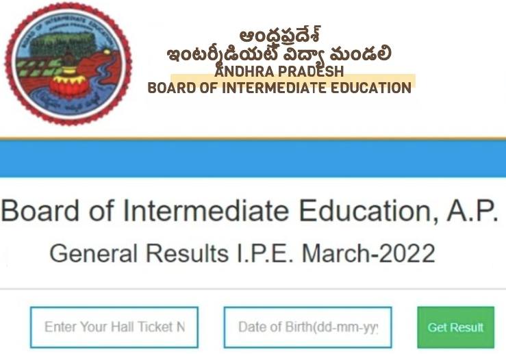 examresults.ap.nic.in 2022 Inter Results 1st & 2nd Year