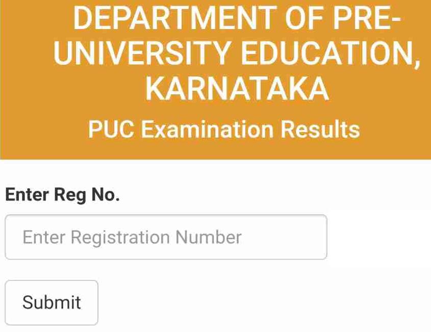 karresults.nic.in 2022 2nd PUC Result