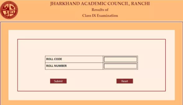 JAC 9th Class Result 2022