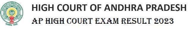 AP High Court Results 2023