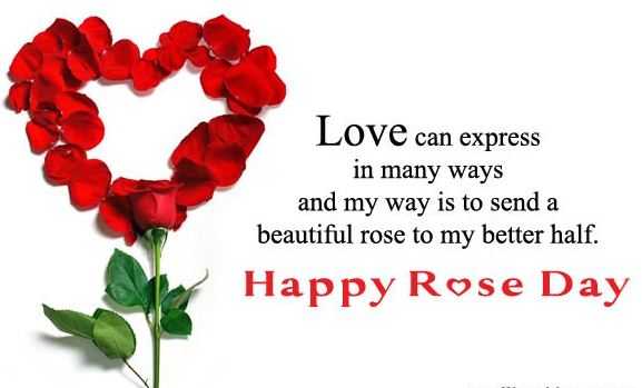 Rose Day Wishes Quotes