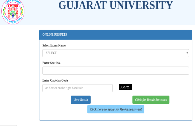 Gujarat University Result 2023 BCom 3rd Sem