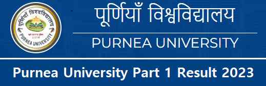 Purnea University Part 1 Result