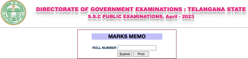 bse.telangana.gov.in 2023 SSC Results