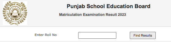 pseb 10th result 2023 punjab board