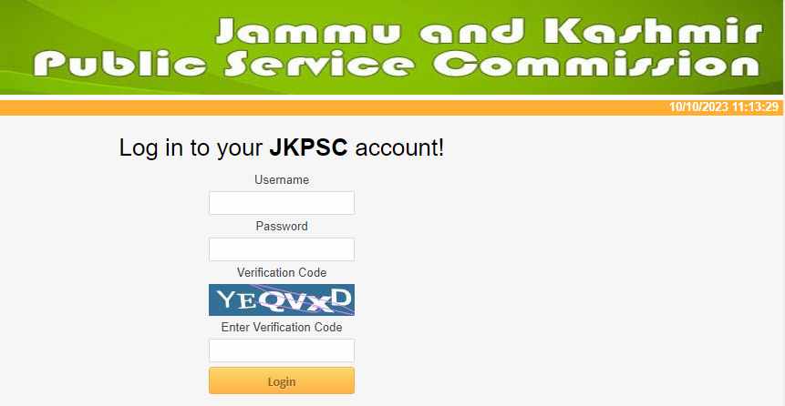 JKPSC CCE Prelims Admit Card