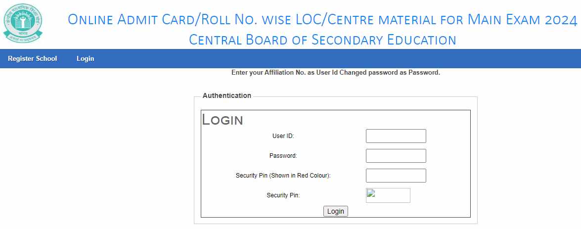 CBSE Private Candidate Admit Card Download Link