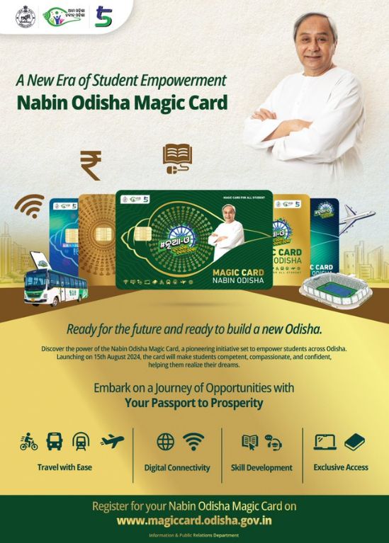 Odisha Nabin Magic Card